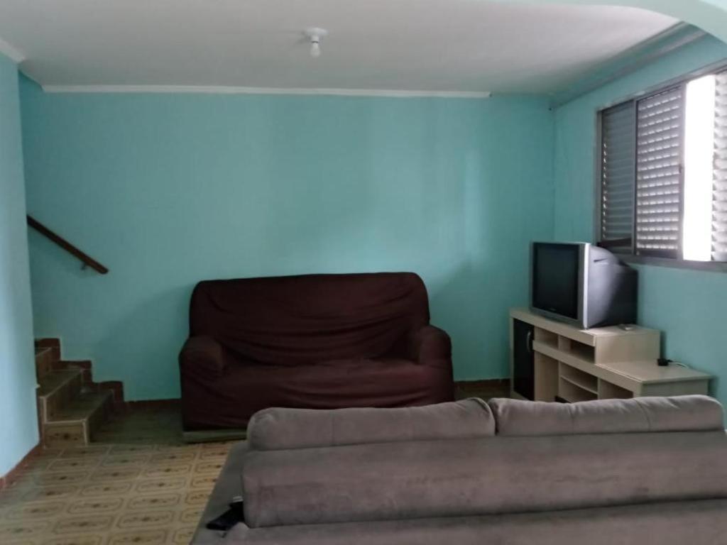 Casa Praia Mongagua - Cantinho Do Leo Bagian luar foto